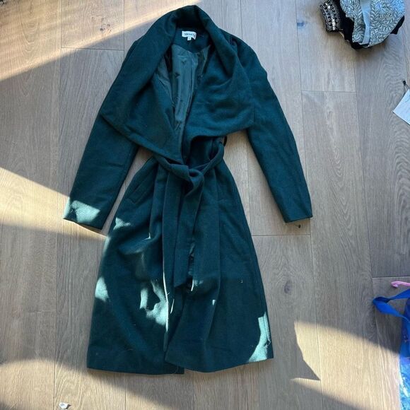 About Us Kelly Coat in Forest Green Size S - Picture 5 of 6
